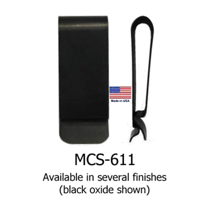 Metal Belt Holster Clip (611), Tempered