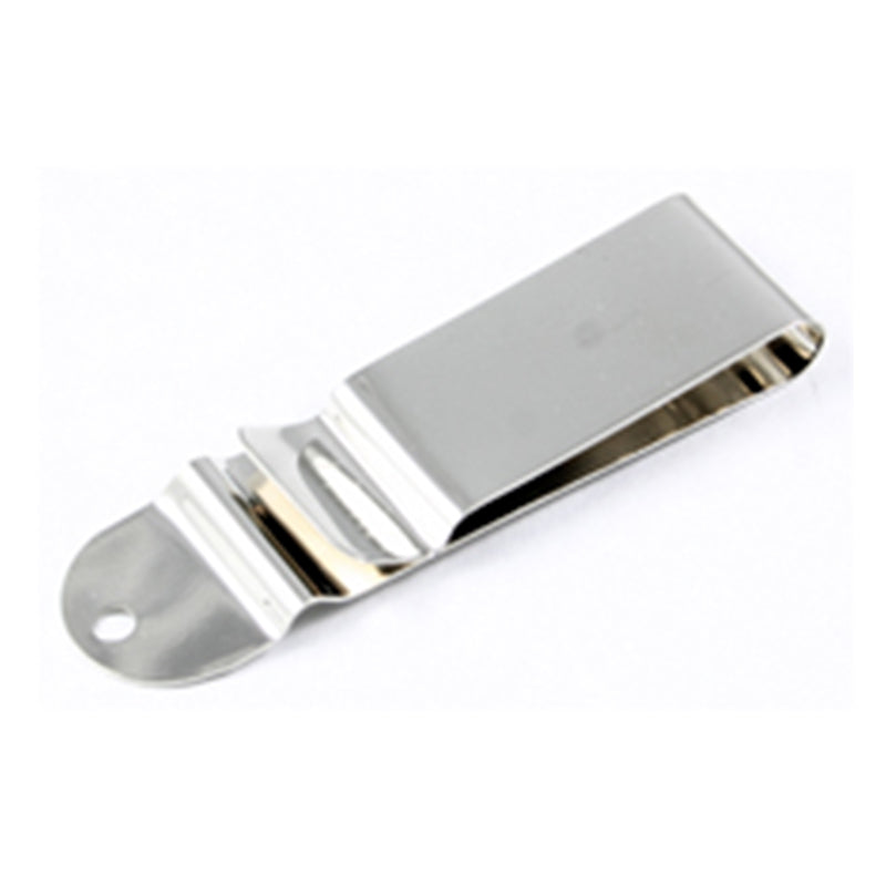 Metal Belt Holster Clip, Nickel Plated, Tempered