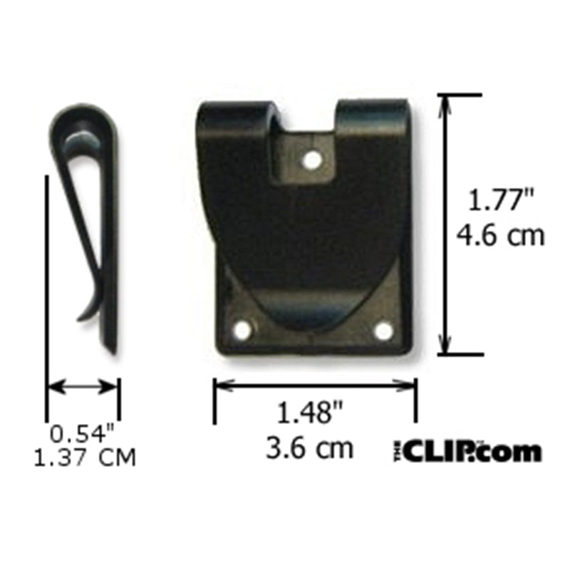 Heavy-Duty Fixed Belt Clip