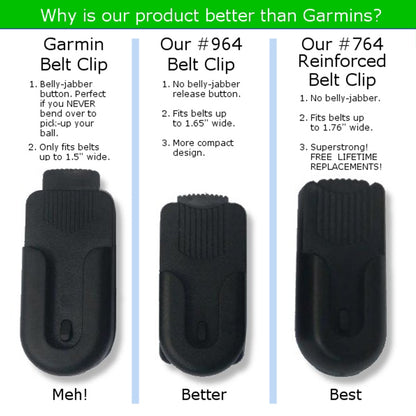 Reinforced Swivel Belt Clip (764)