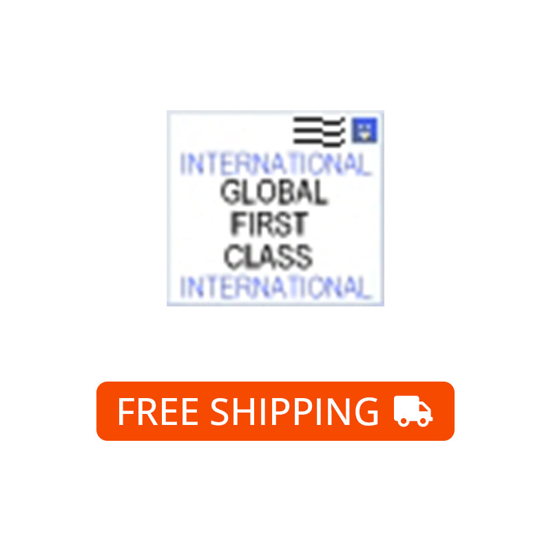Postage and envelope - USPS First Class Mail - International only.