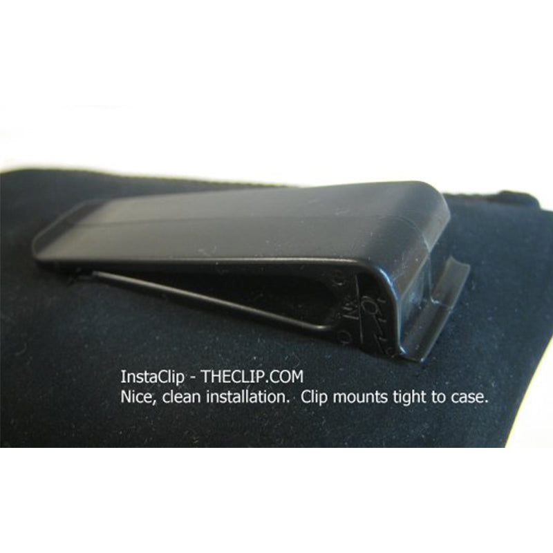 InstaClip One-Piece Belt Clip, Black