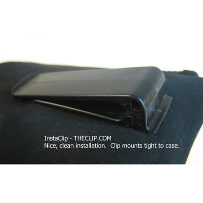 InstaClip One-Piece Belt Clip, Black