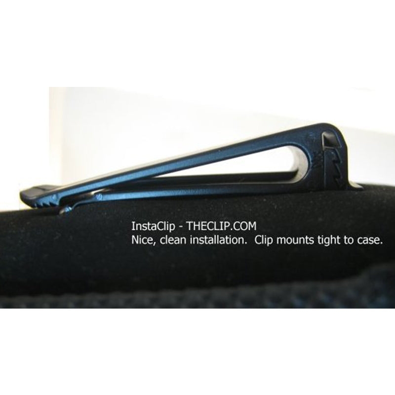 InstaClip One-Piece Belt Clip, Black