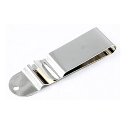 Metal Belt Holster Clip, Nickel Plated, Tempered