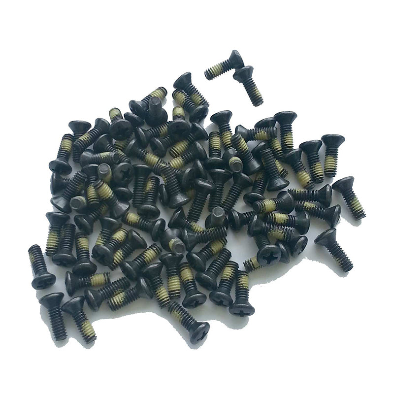 1/2" PHILLIPS Pan Head MS Steel, Nylon, 8/32 Thread; Pack of 100