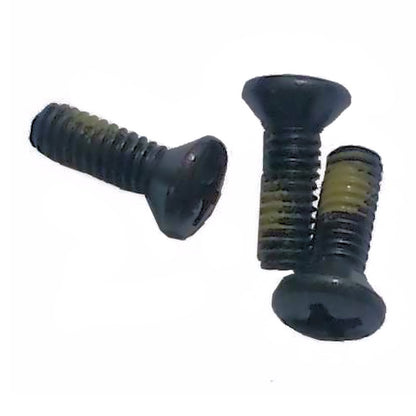 1/2" PHILLIPS Pan Head MS Steel, Nylon, 8/32 Thread; Pack of 100